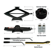 EZ Spare 2.5 Ton Scissor Jack Kit