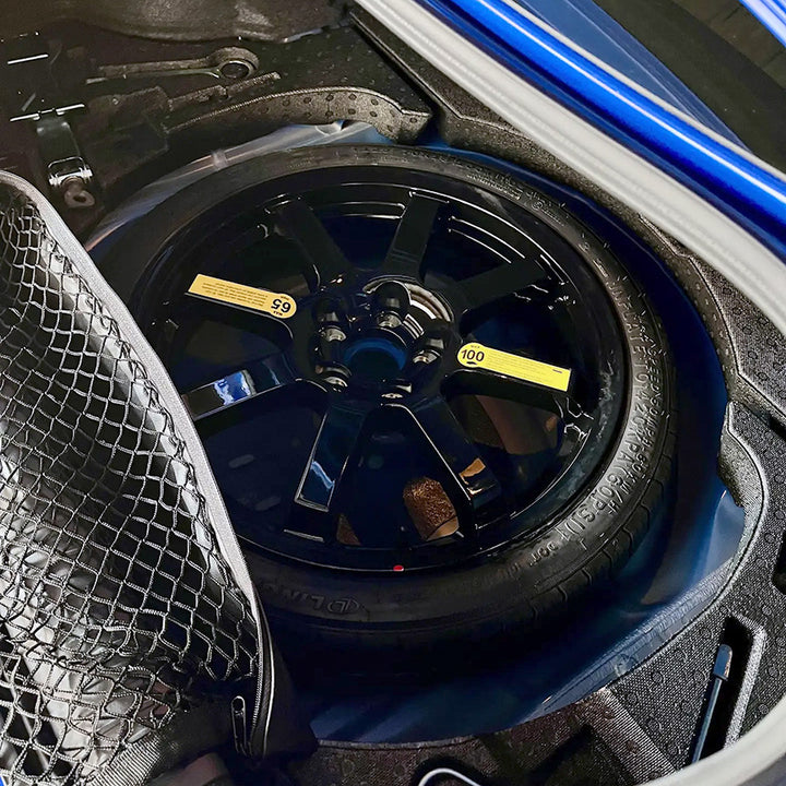 2023 Subaru BRZ with EZ Spare Wheel compact spare tire stored in the trunk