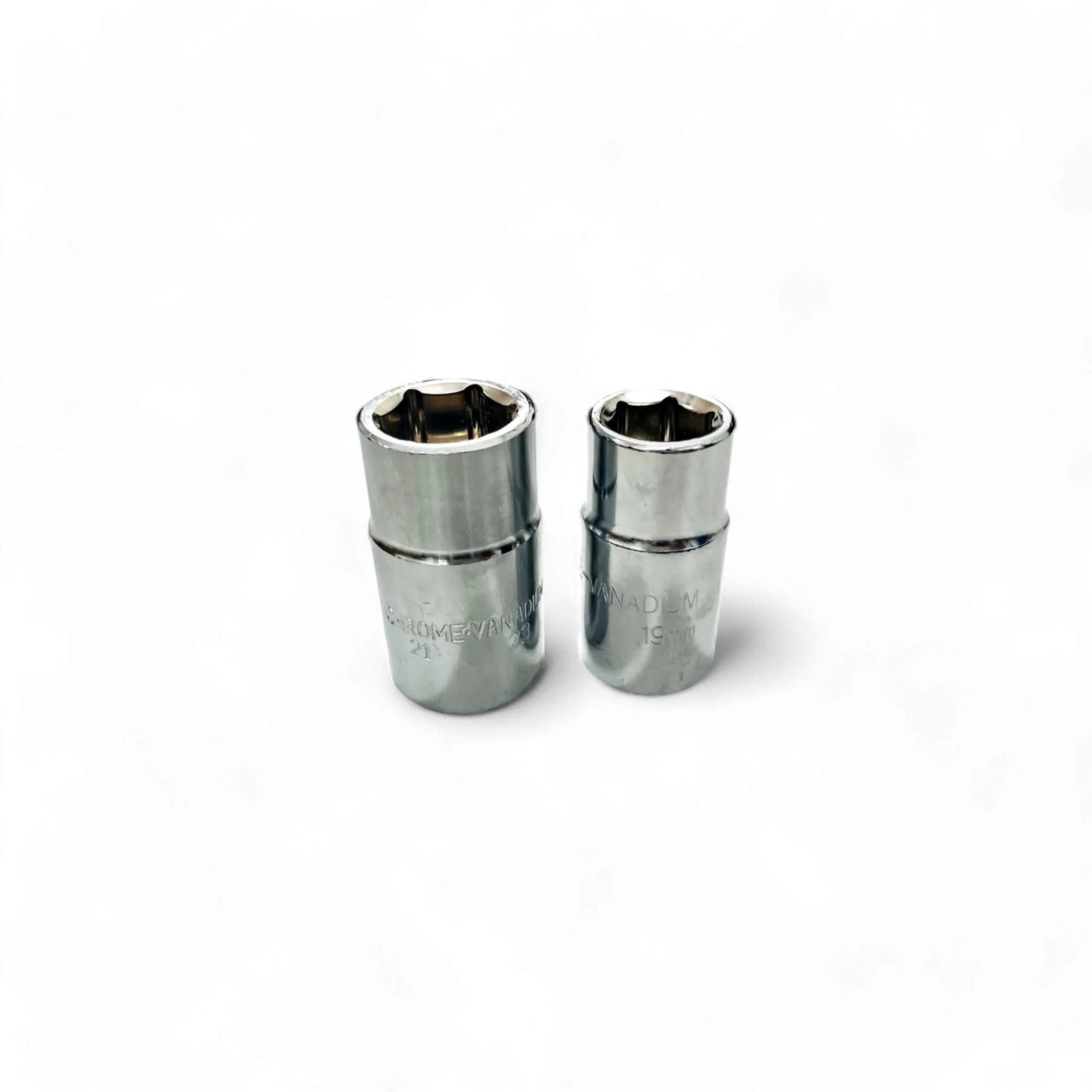 Hex Steel Socket: 17MM (11/16”), 19MM (¾”), 21MM (13/16”), 22MM (⅞”)
