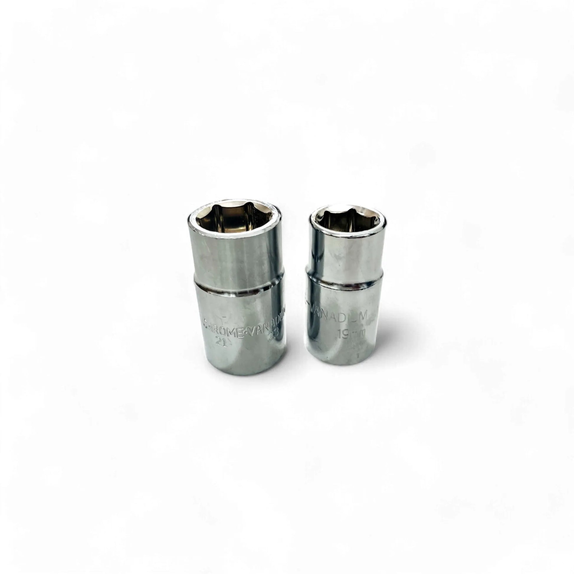 Hex Steel Socket: 17MM (11/16”), 19MM (¾”), 21MM (13/16”), 22MM (⅞”)
