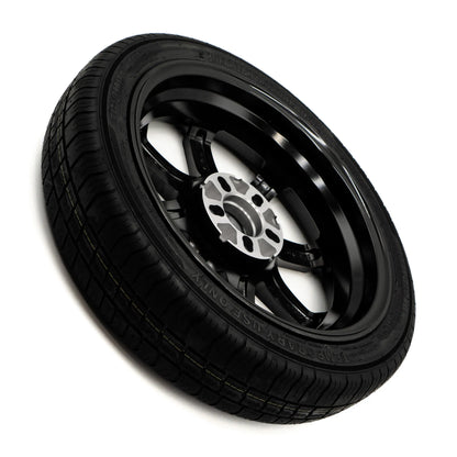 Rear view of EZ Spare Wheel with 125/70R17 temporary spare tire