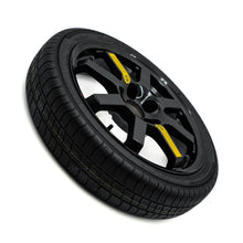 Side view of 18-inch EZ Spare Wheel with 145/85R18 compact spare tire