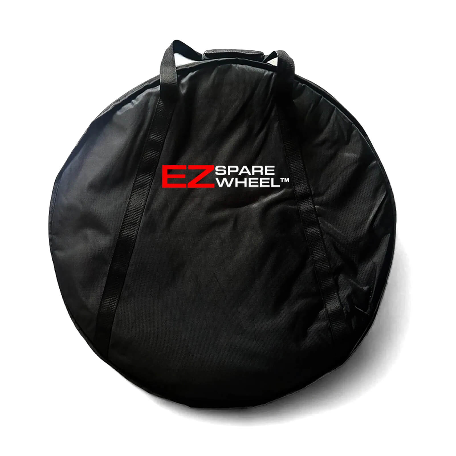 EZ Spare Wheel Carrying Bag for 20-inch spare tire – front view of heavy-duty 31 x 8.25 inch storage bag, designed to fit 18-inch to 20-inch EZ Spare Wheels.
