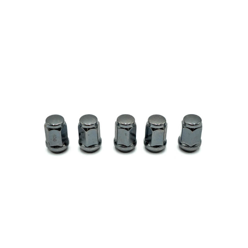 Set of 5 chrome lug nuts – size 12x1.25 – compatible with EZ Spare Wheel DST20B