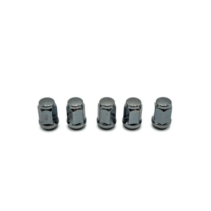Set of 5 chrome lug nuts – size 12x1.25 – compatible with EZ Spare Wheel DST20B